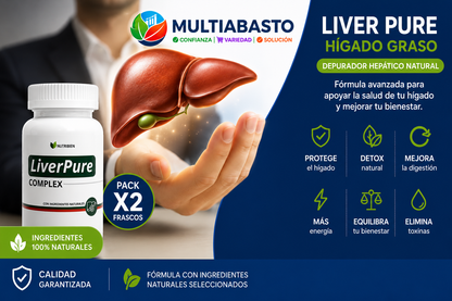 LIVER PURE HIGADO GRASO X2