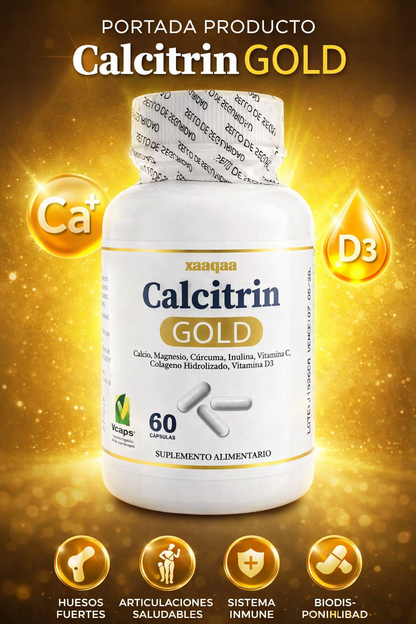 Calcitrin Gold 60 Capsulas