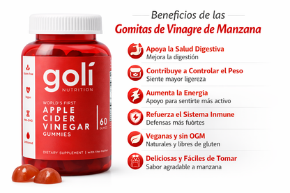 GOLÍ - Gomitas de Vinagre de Manzana