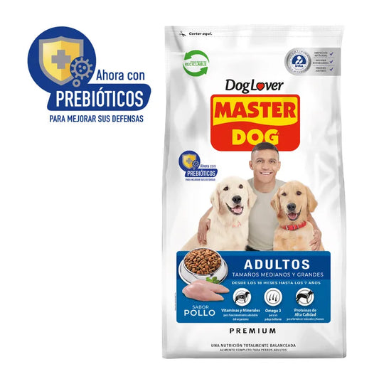 MASTER DOG ADULTO SABOR POLLO 18kg
